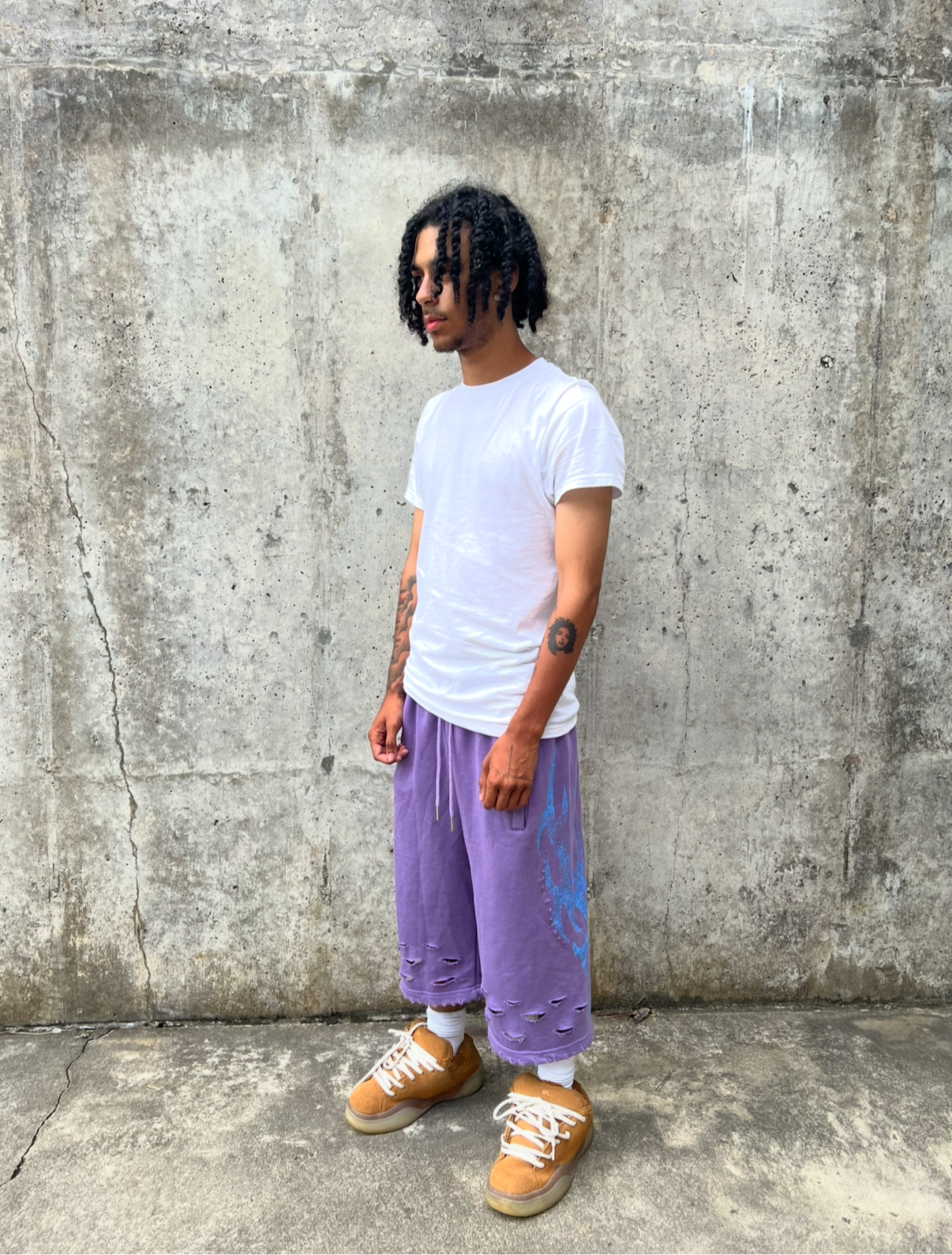 LAVENDER SHORTS