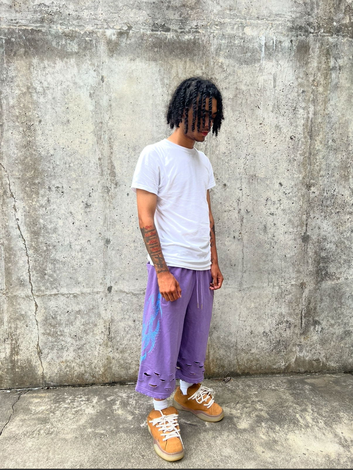 LAVENDER SHORTS